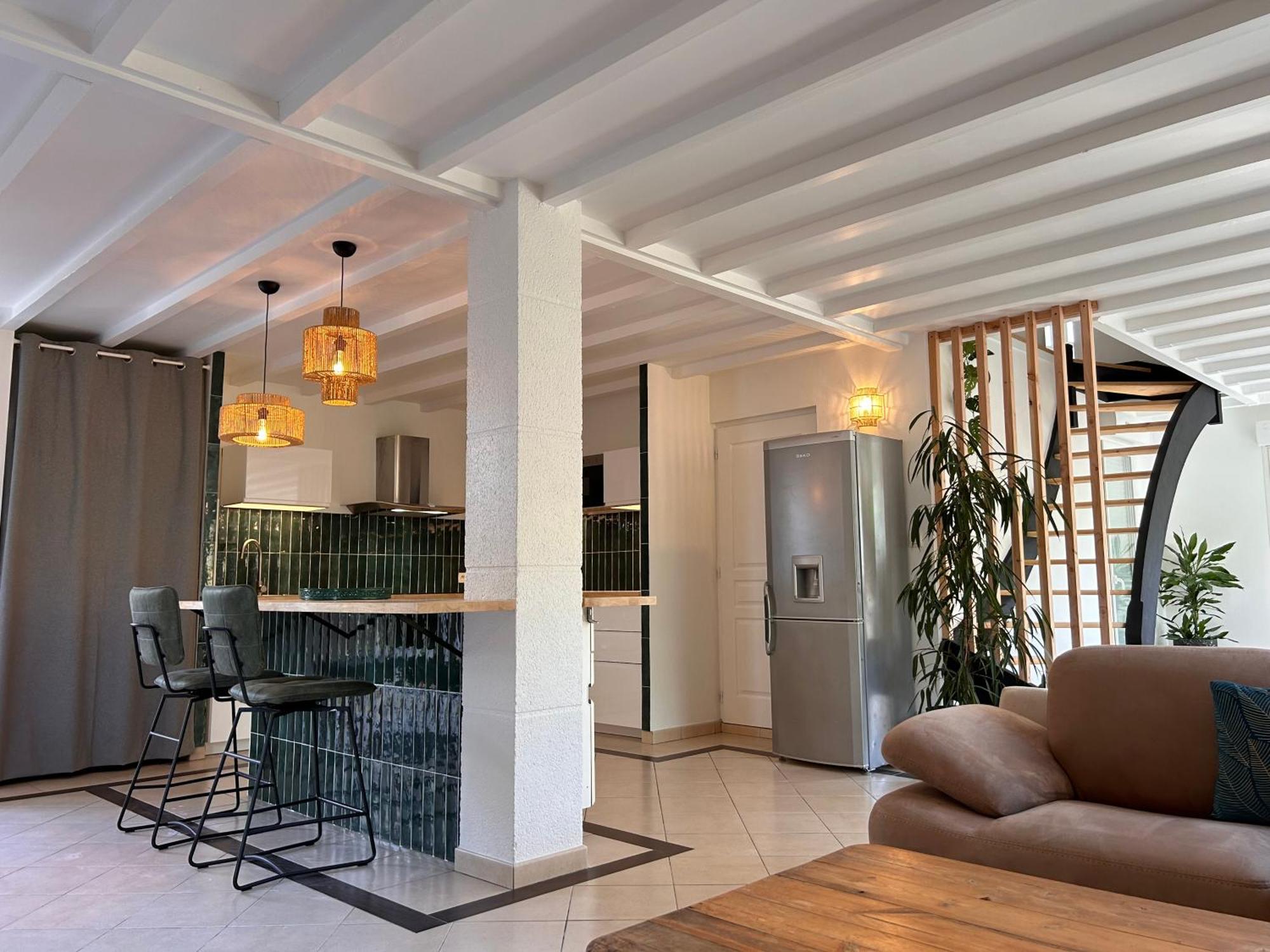 Maison Blanche Lanton Chambre photo